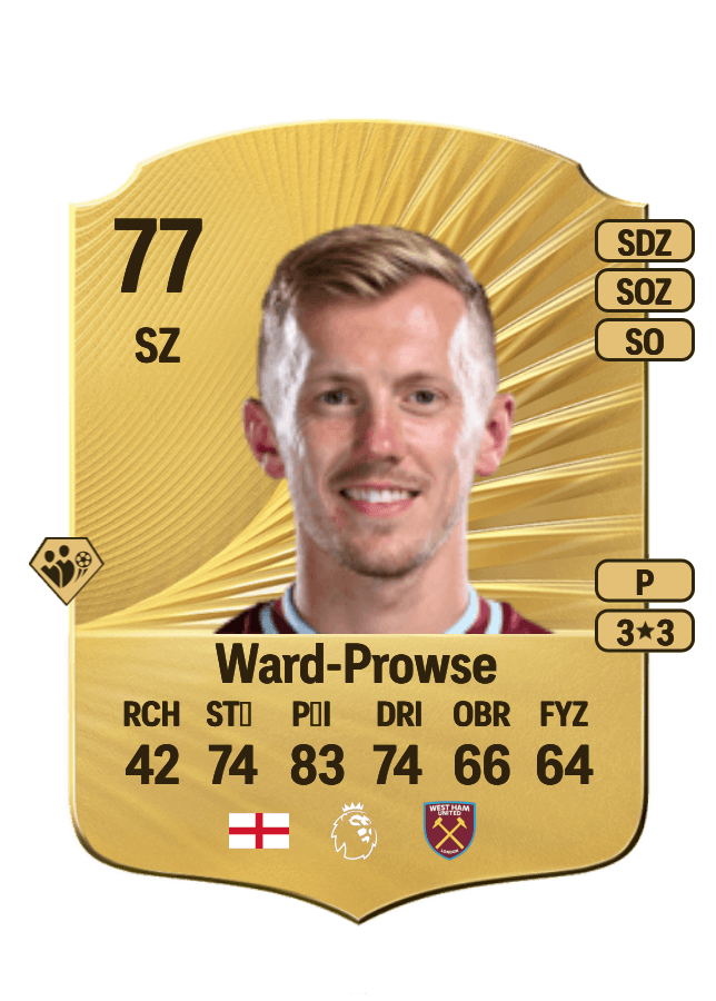 James Ward-Prowse card