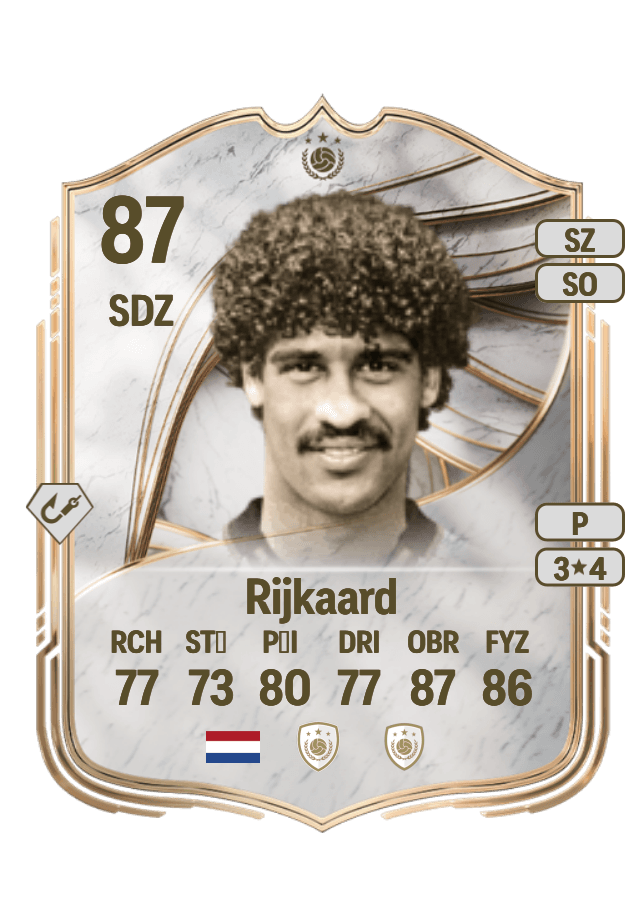 Frank Rijkaard card