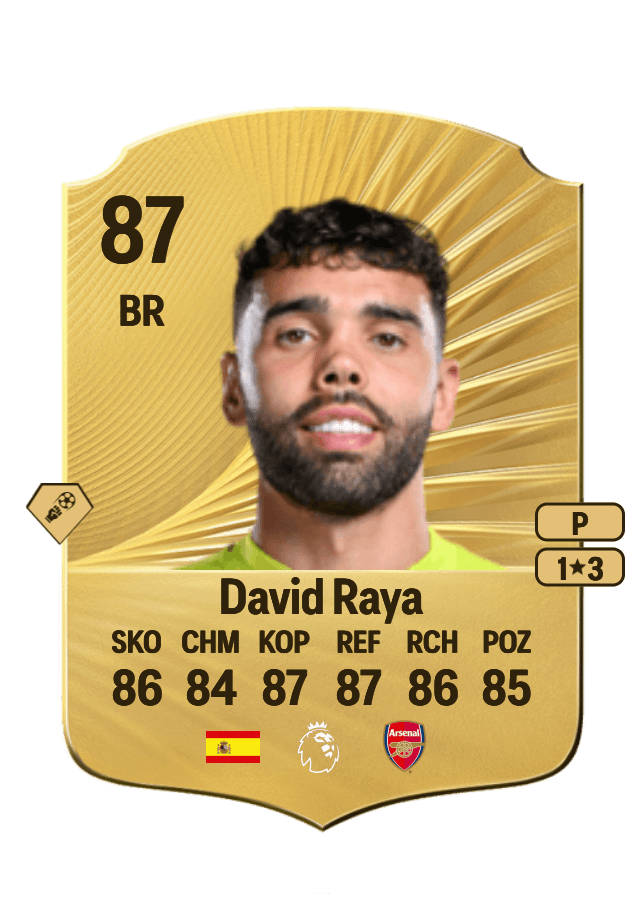 David Raya card