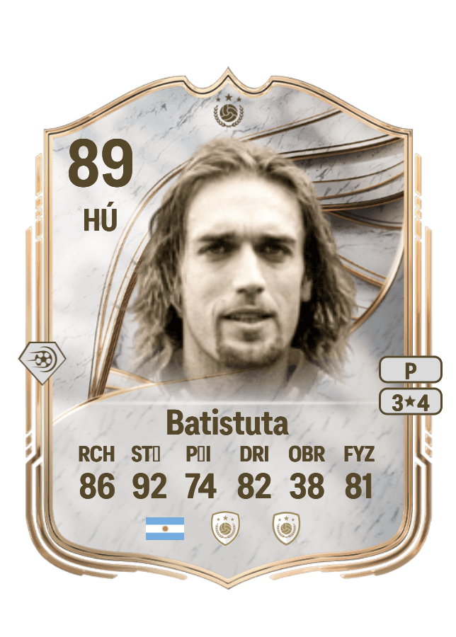 Gabriel Batistuta card