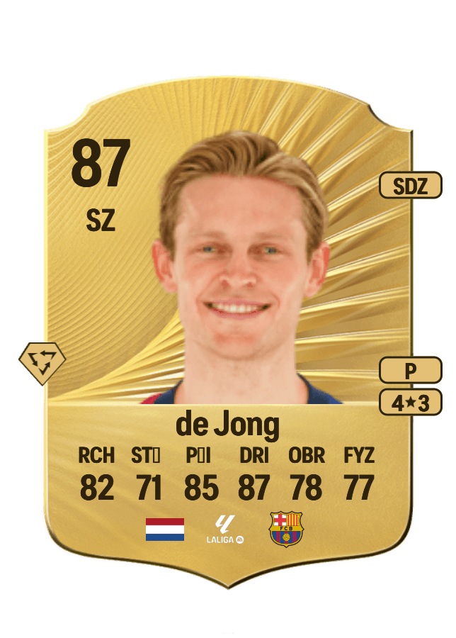 Frenkie de Jong card