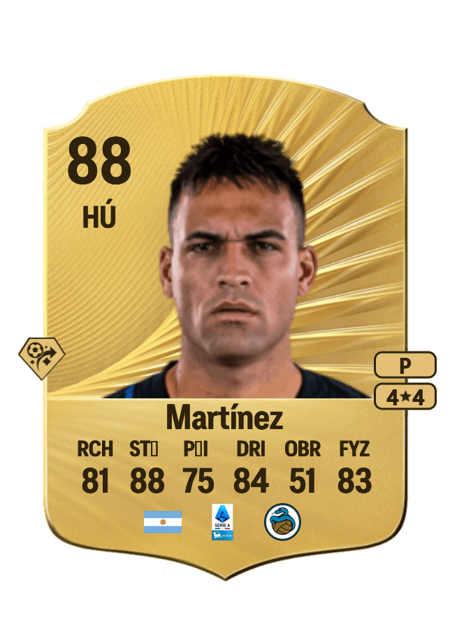 Lautaro Martínez card