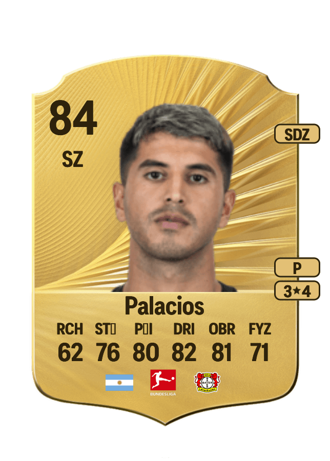 Exequiel Palacios card