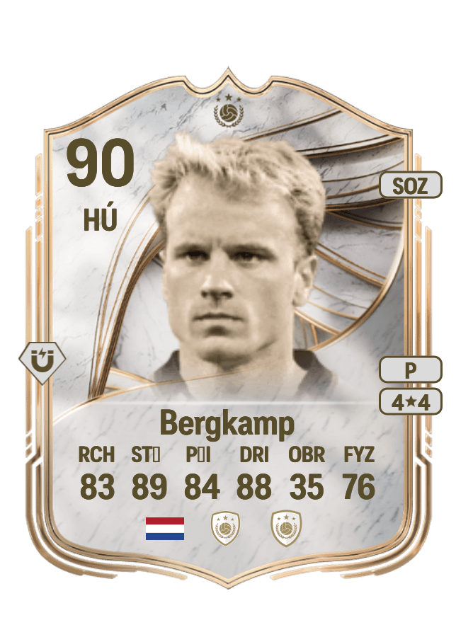 Dennis Bergkamp card