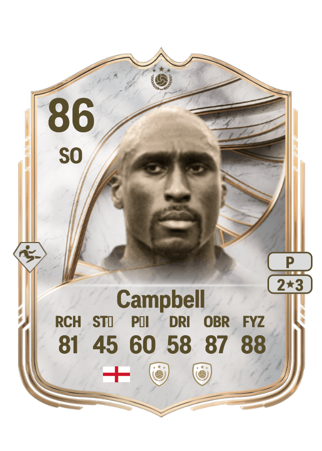 Sol Campbell card