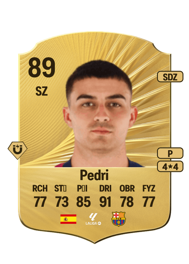 Pedri card
