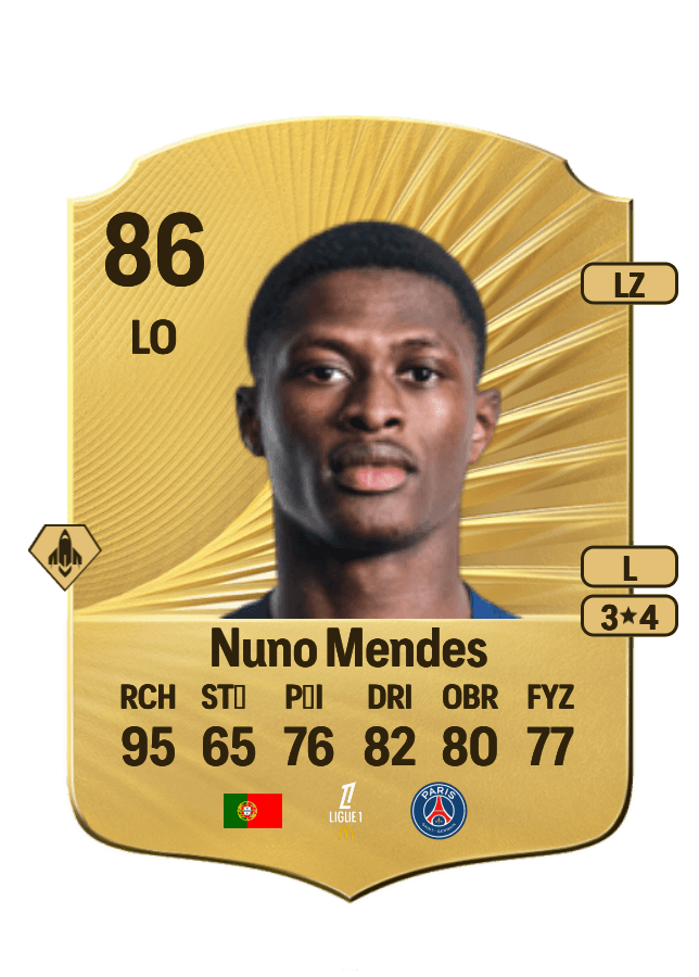 Nuno Mendes card