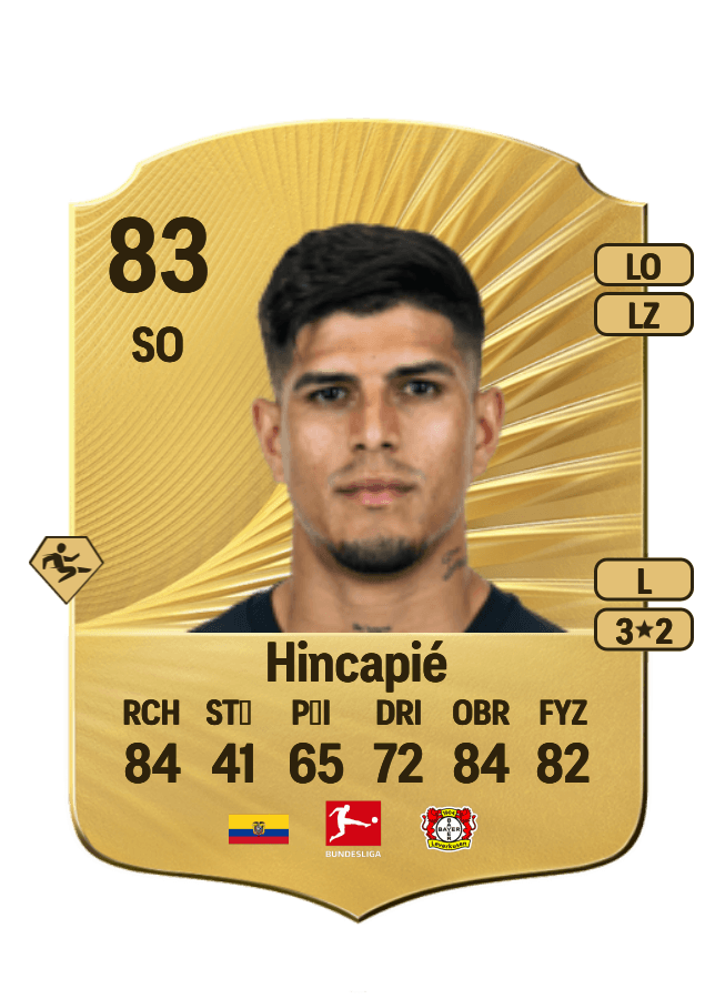 Piero Hincapié card