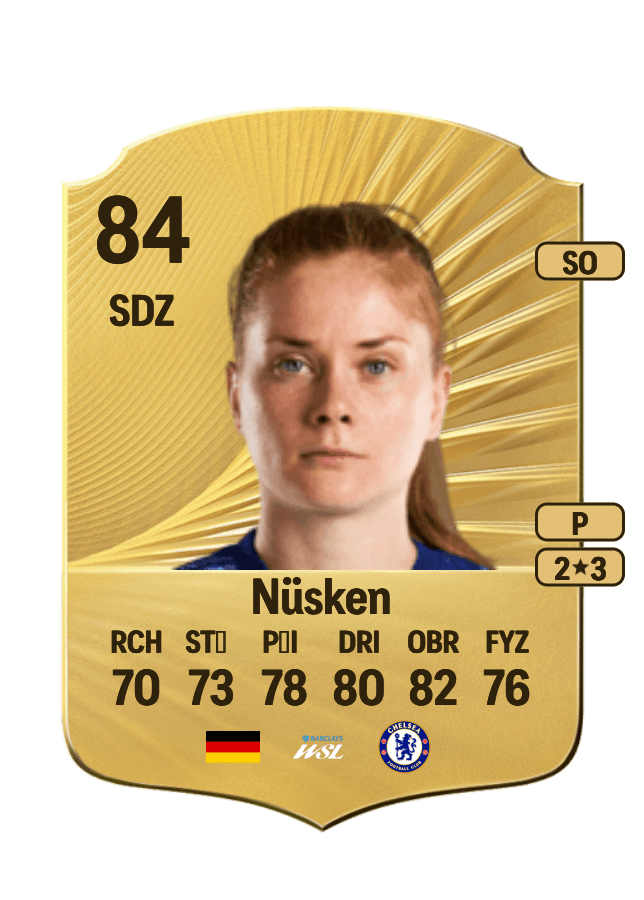 Sjoeke Nüsken card