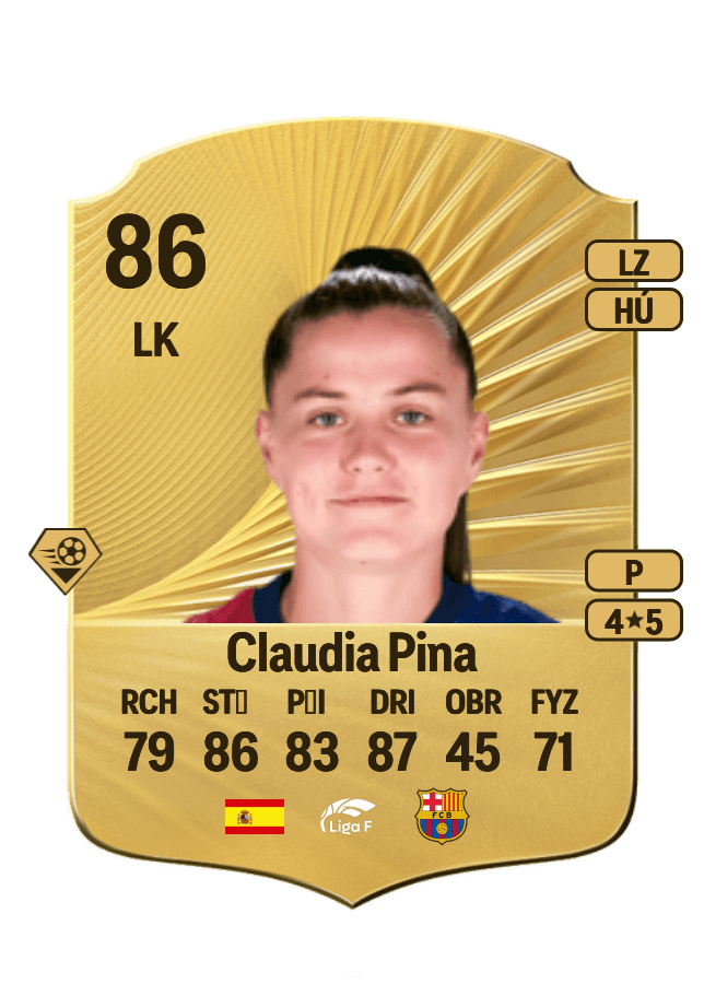 Claudia Pina card