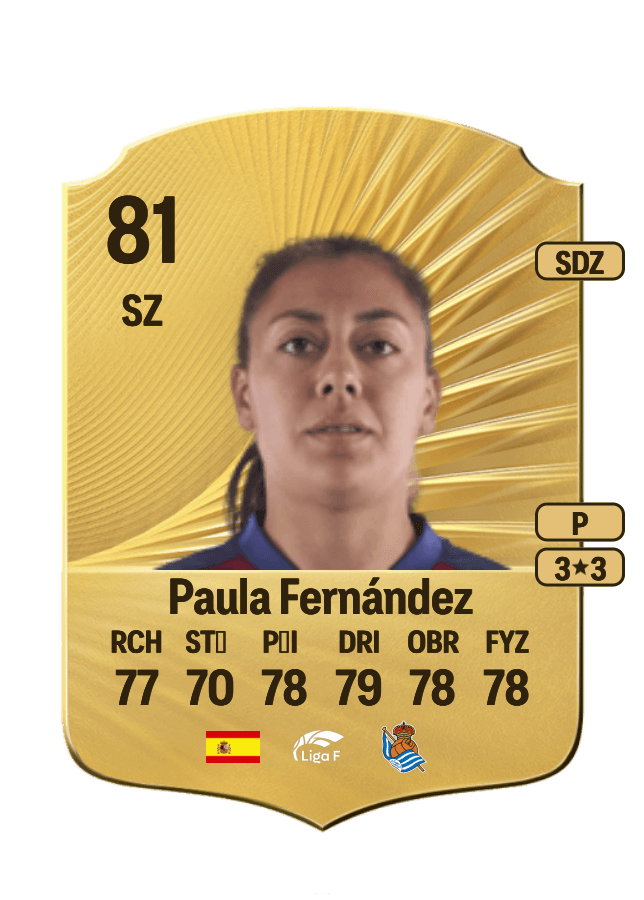Paula Fernández card