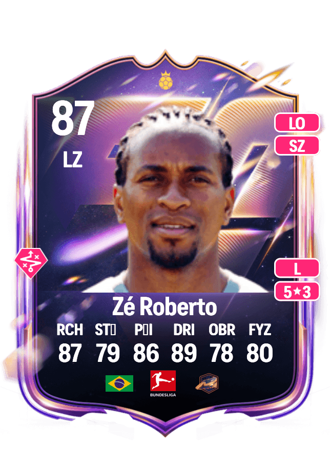 Zé Roberto card