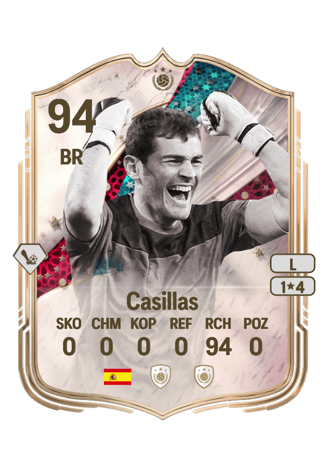 Casillas card