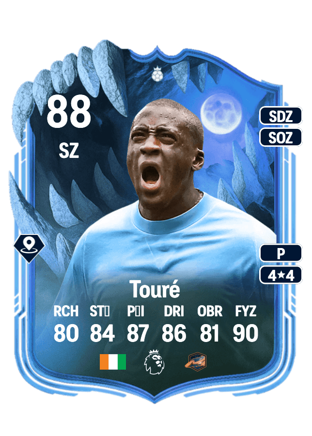 Yaya Touré card