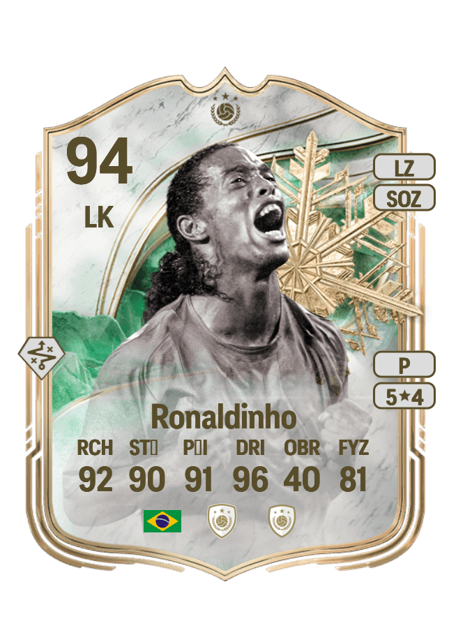 Ronaldinho card