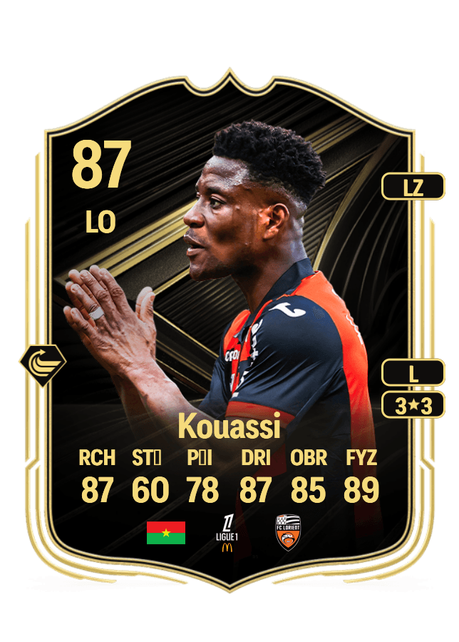 Arsène Kouassi card
