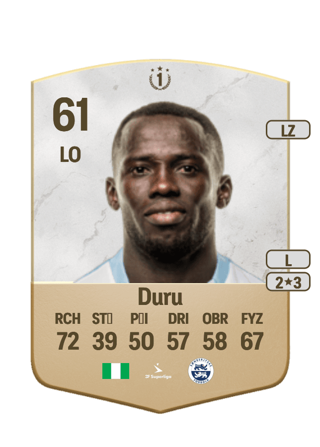 Ebube Duru card