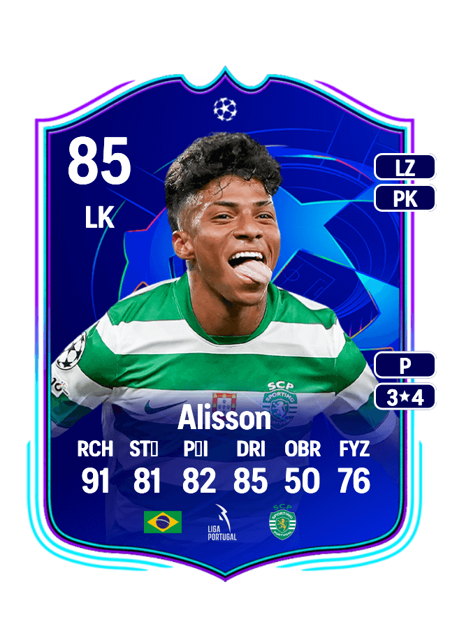 Alisson card