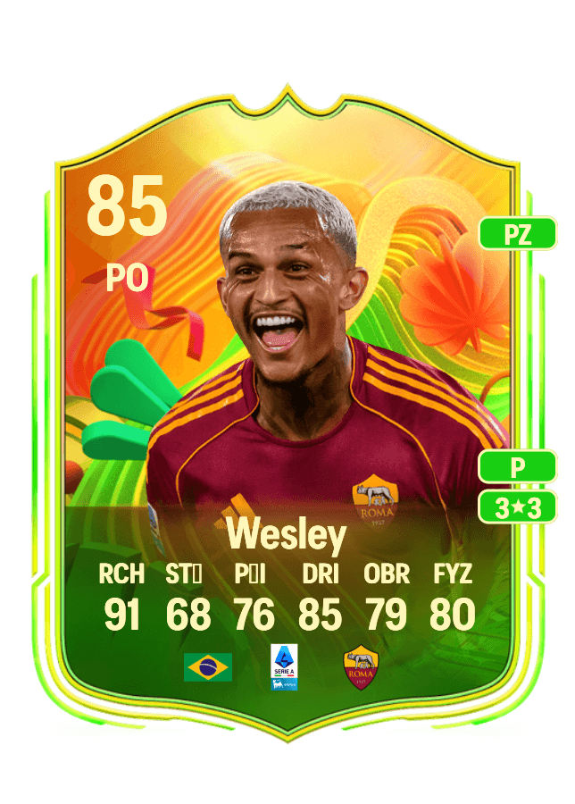 Wesley card