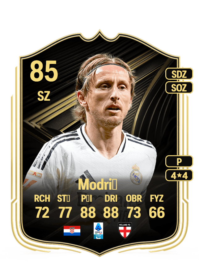 Luka Modrić card