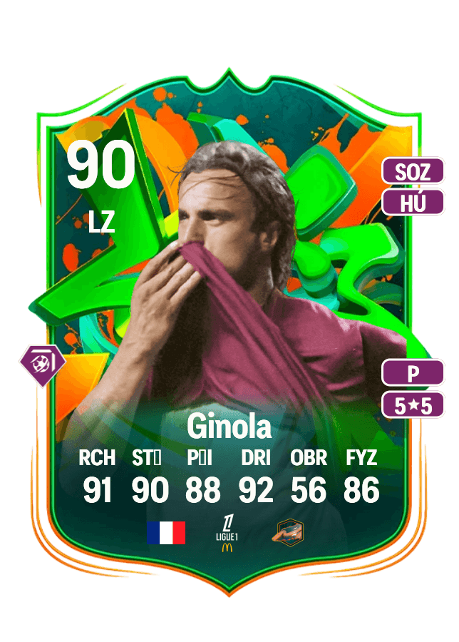 David Ginola card