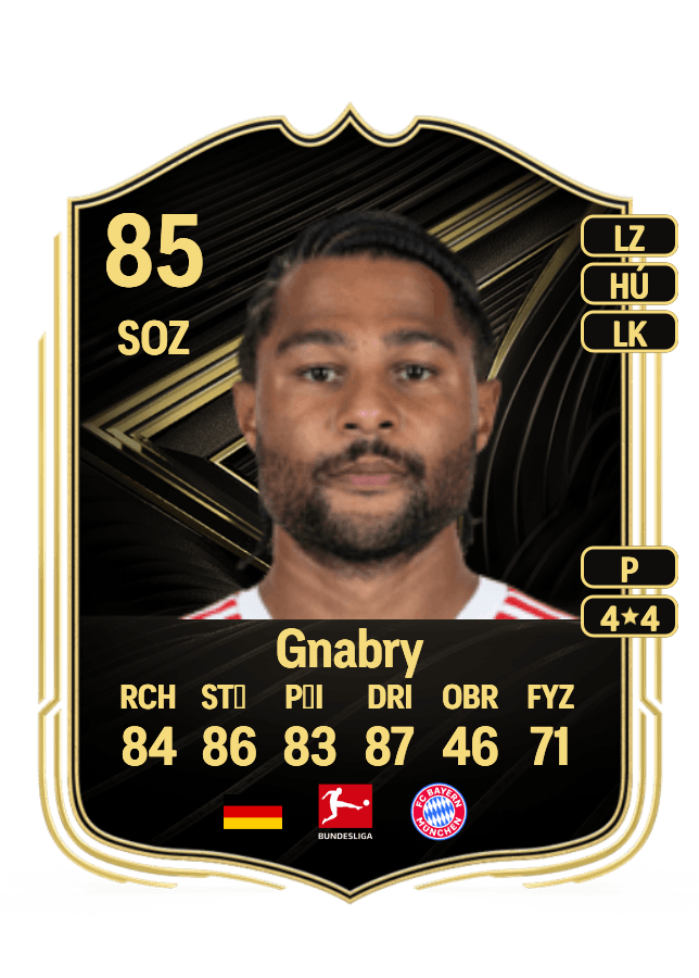 Serge Gnabry card