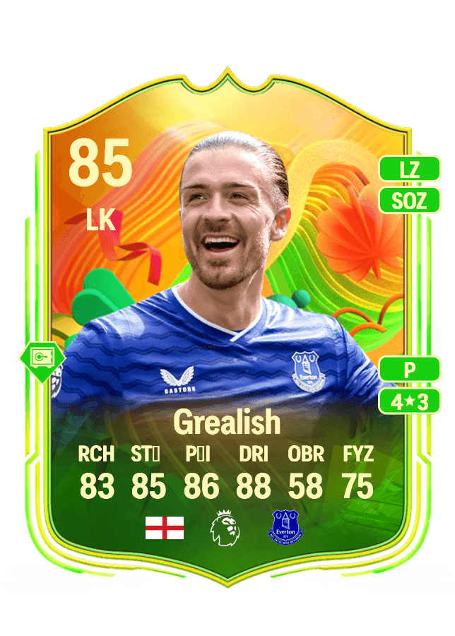 Jack Grealish card