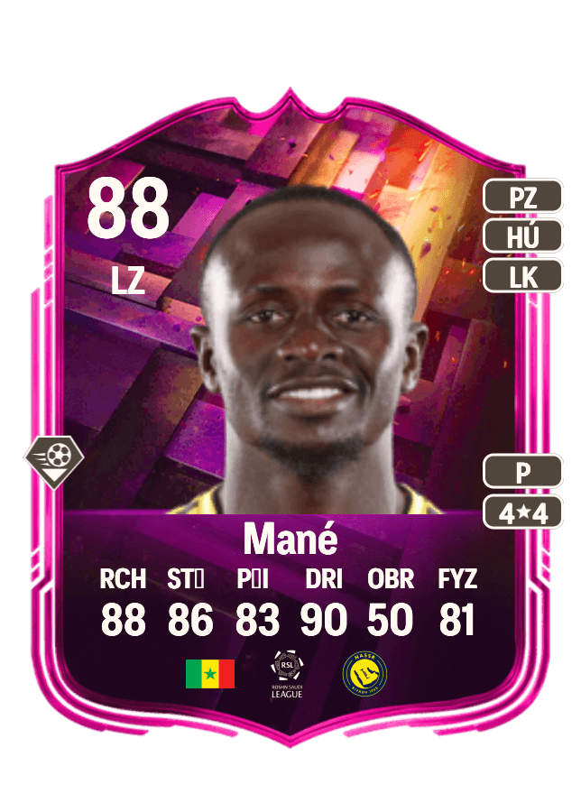 Sadio Mané card