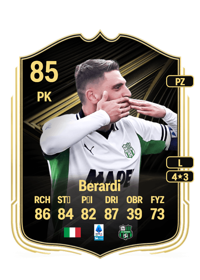 Domenico Berardi card
