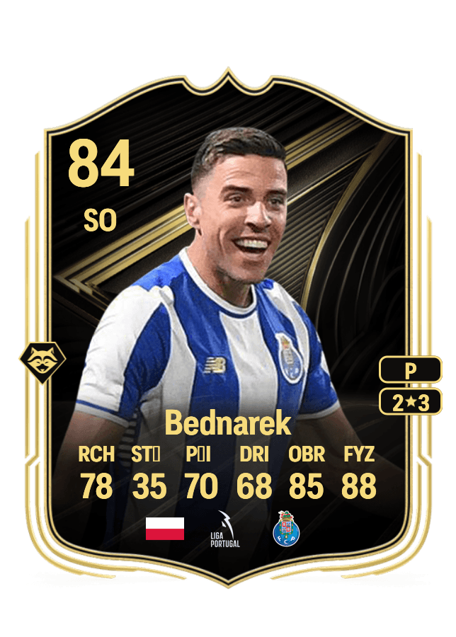 Jan Bednarek card