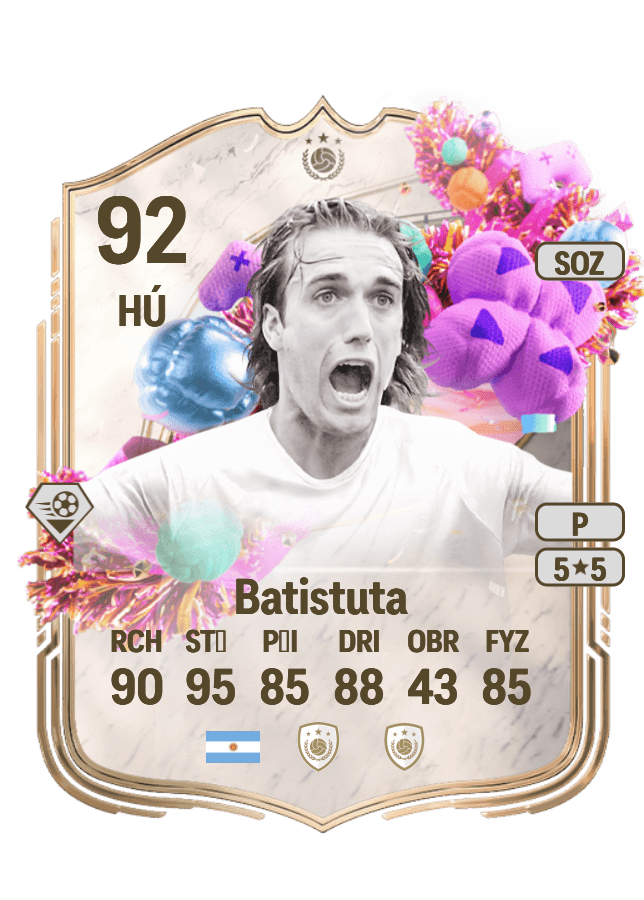 Gabriel Batistuta card