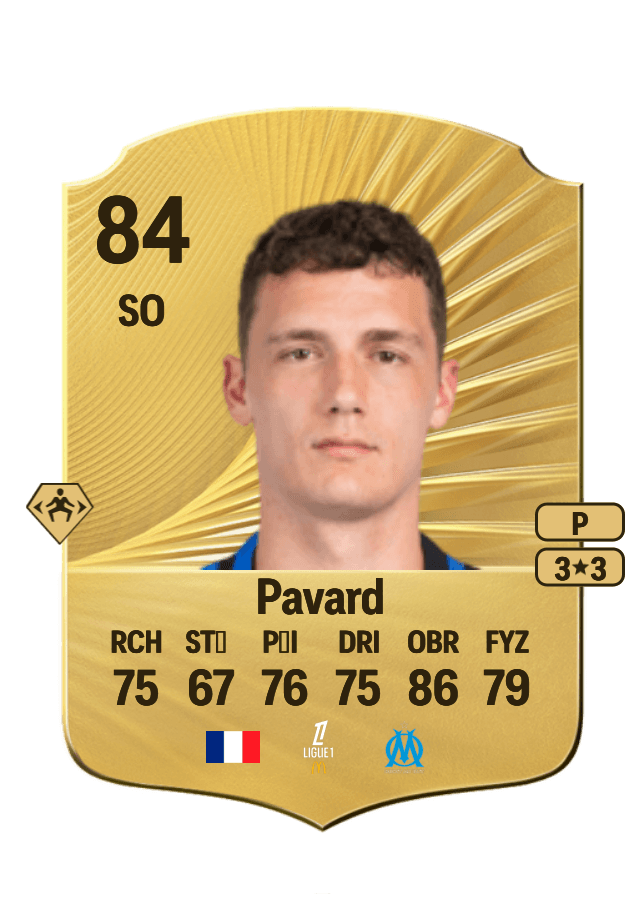 Benjamin Pavard card