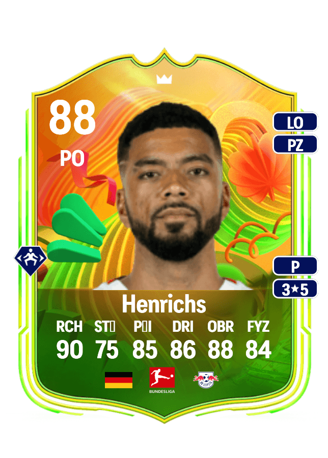 Benjamin Henrichs card