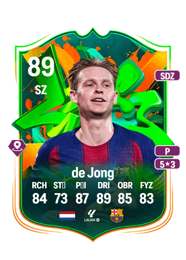 Frenkie de Jong card