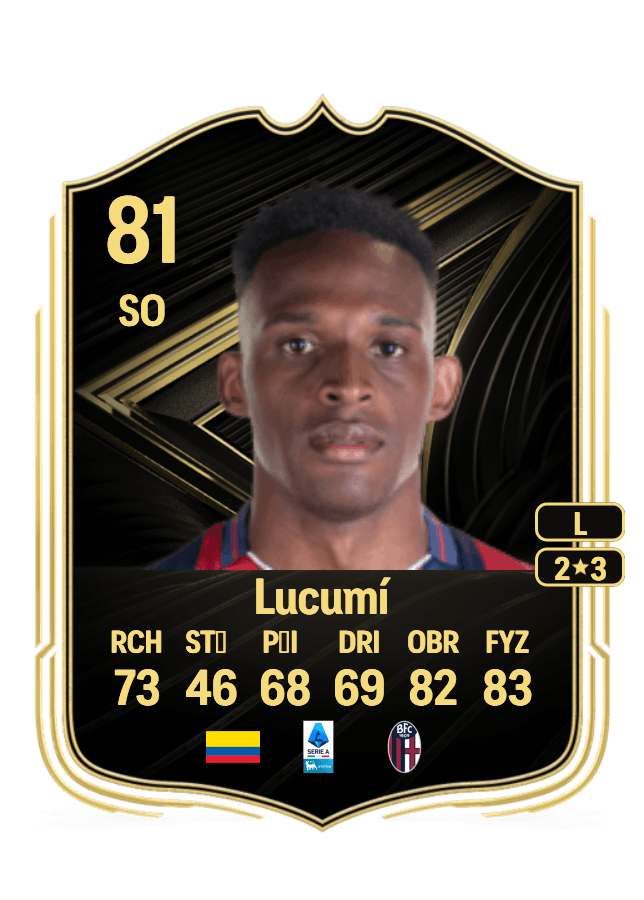 Jhon Lucumí card
