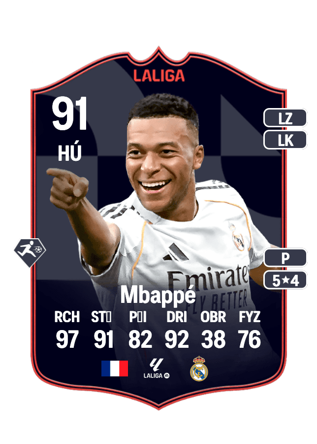 Kylian Mbappé card