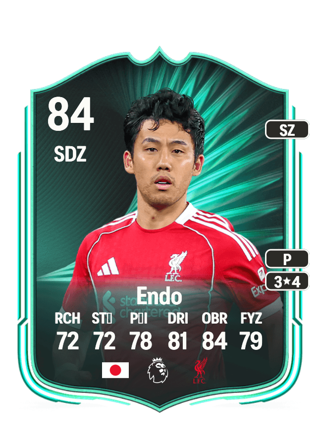Wataru Endo card