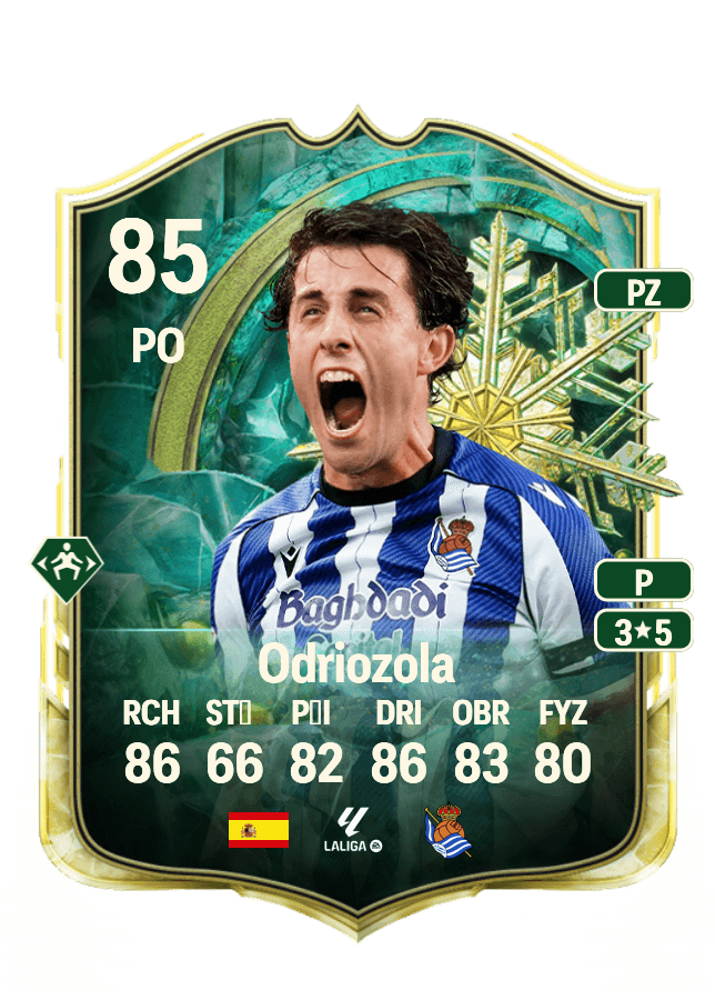 Odriozola card