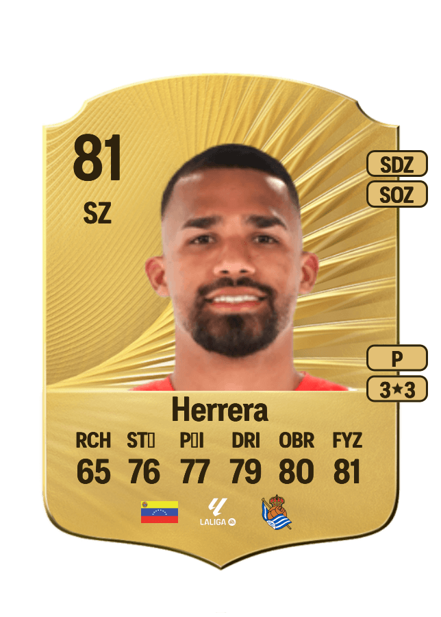Yangel Herrera card