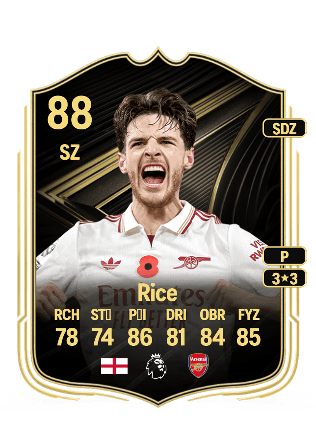 Declan Rice card