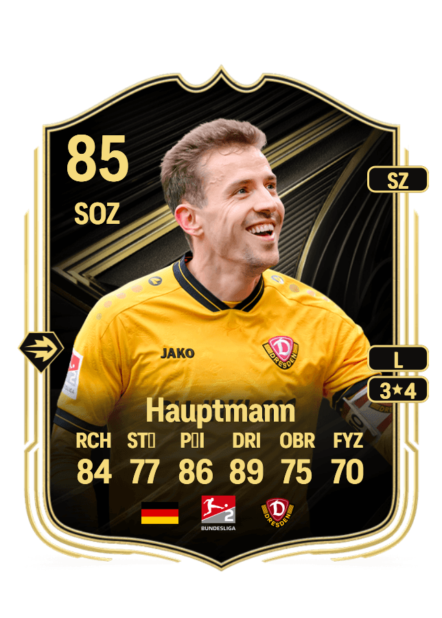 Niklas Hauptmann card