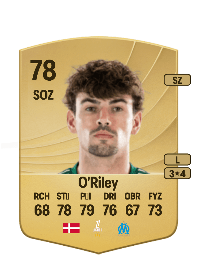 Matt O'Riley card