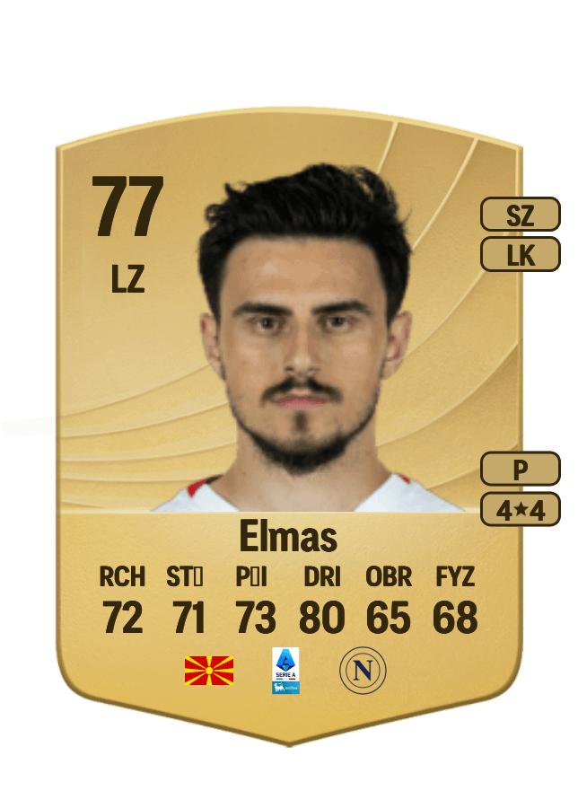 Eljif Elmas card
