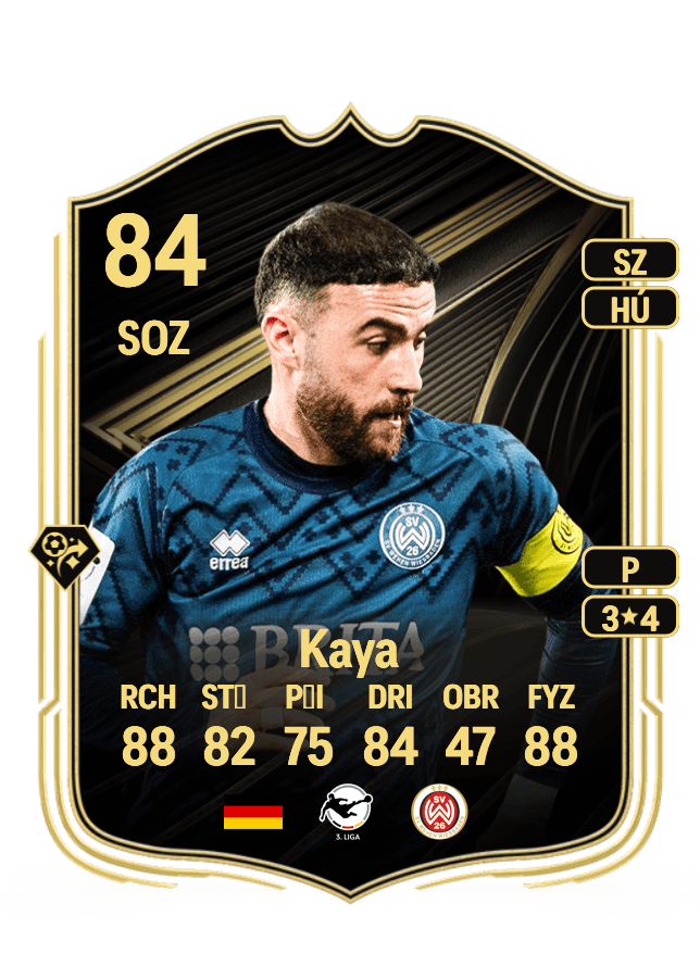 Fatih Kaya card