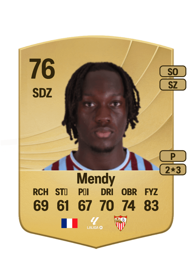 Batista Mendy card