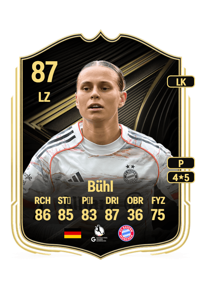 Klara Bühl card