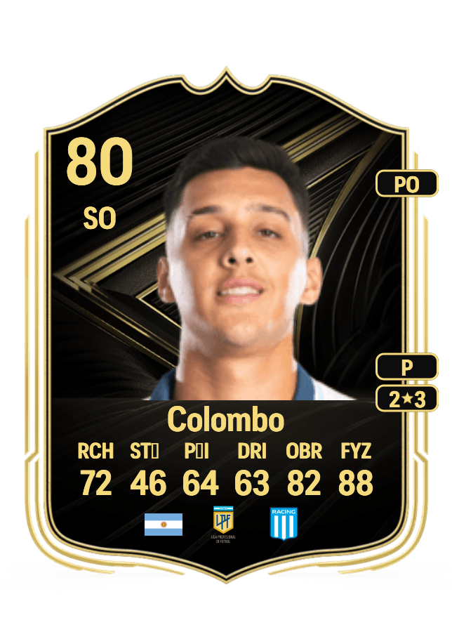 Nazareno Colombo card