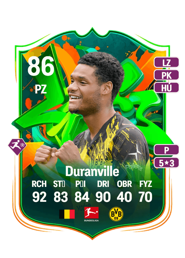 Julien Duranville card