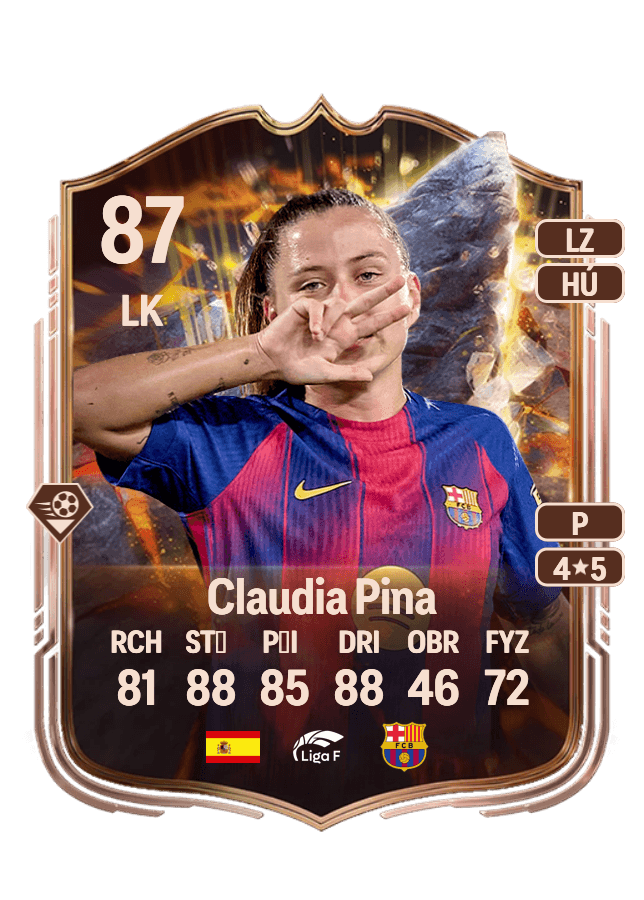 Claudia Pina card