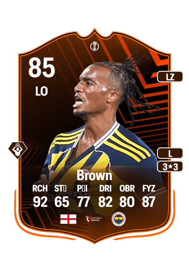 Archie Brown card
